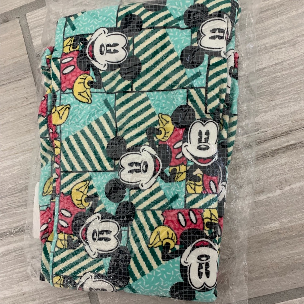 Lularoe os leggings new Disney Mickey green - Picture 2 of 2